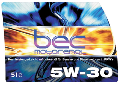 BEC Automotive Label